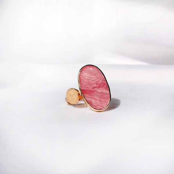 Rhodochrosite Ring