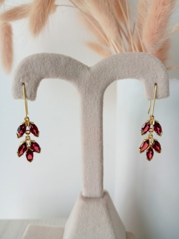 Emery | Garnet | Earrings