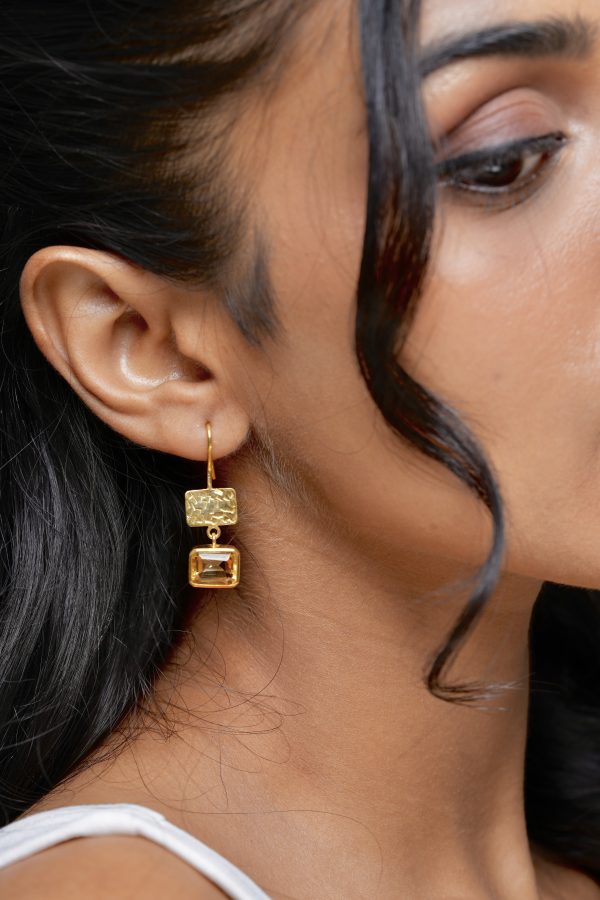 Ira | Citrine | Earrings - Image 2