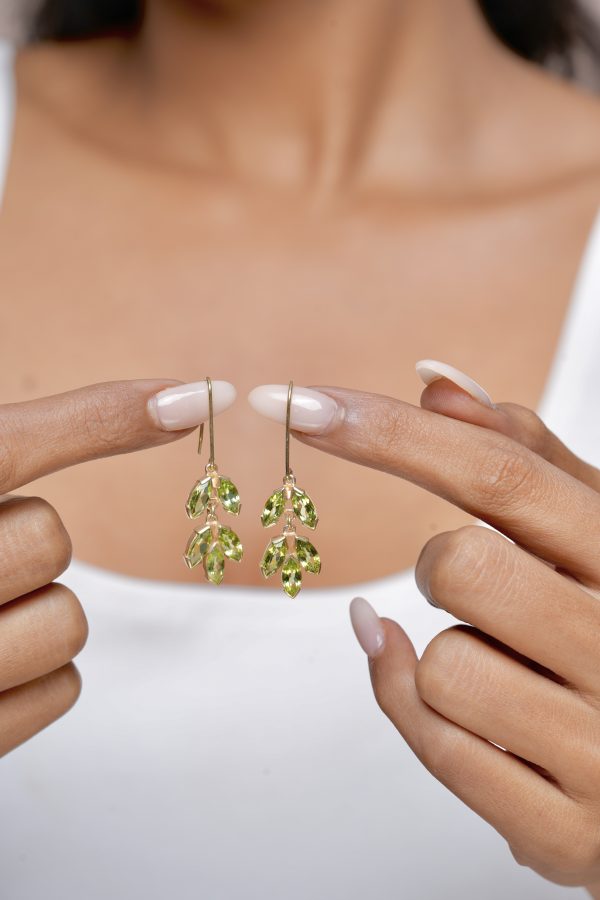 Emery | Peridot | Earrings