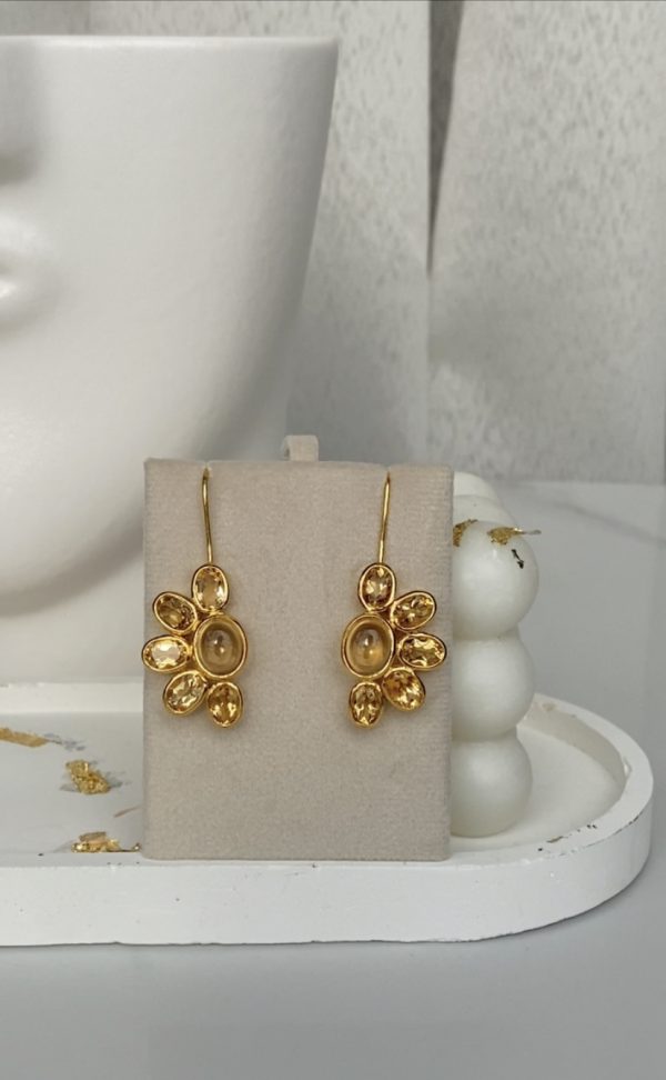 Hasel | Citrine Earrings