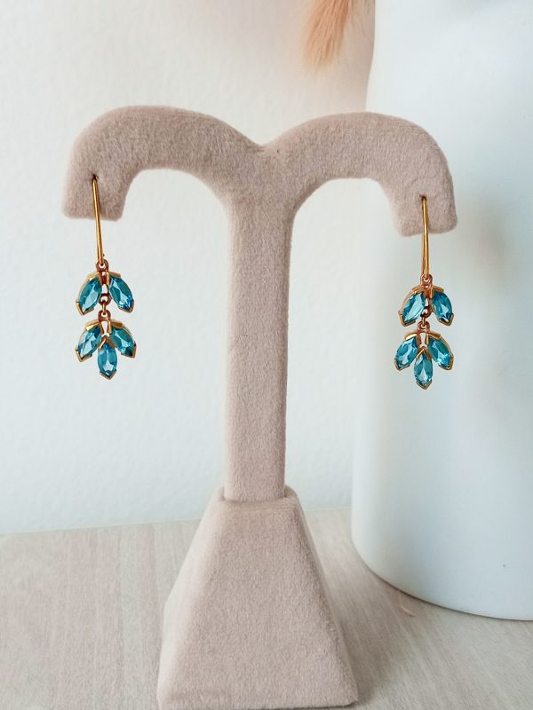 Emery | Swiss Blue Topaz | Earring