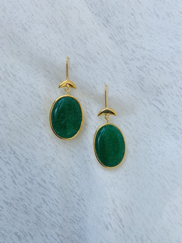 Livie Green Quartz | Earring