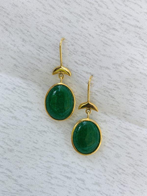 Livie Green Quartz | Earring - Image 2