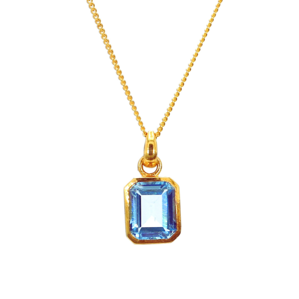 Thea | Sky Blue Topaz | Necklace