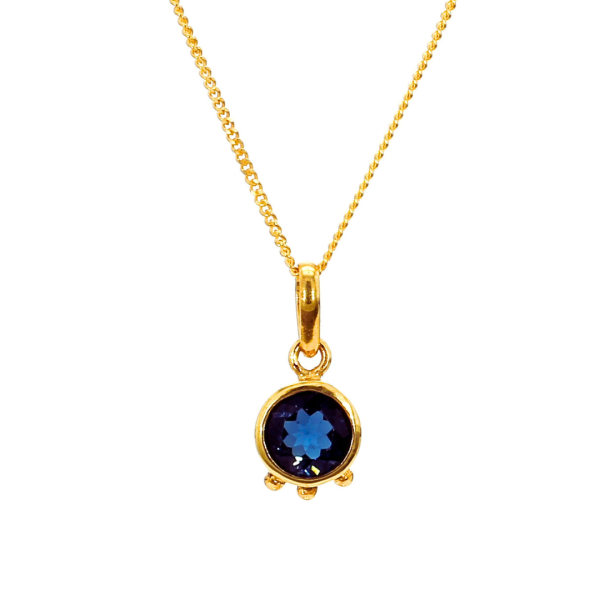 Nora | London Blue Topaz | Necklace