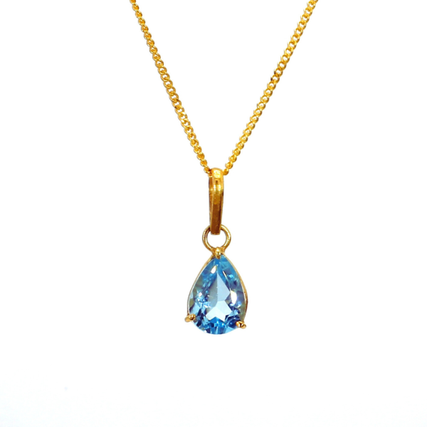 Carla | Sky Blue Topaz | Necklace