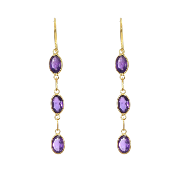 Rue | Amethyst | Earrings